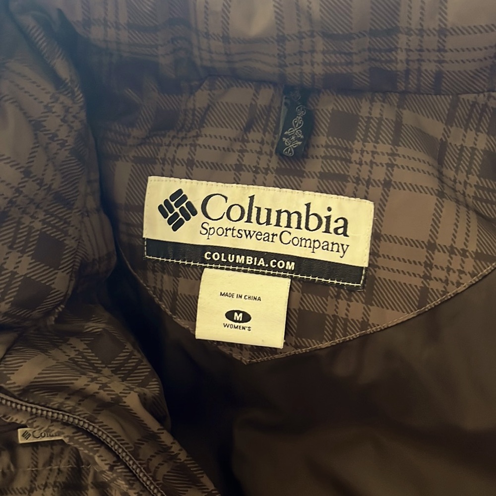 Columbia Down winter coat